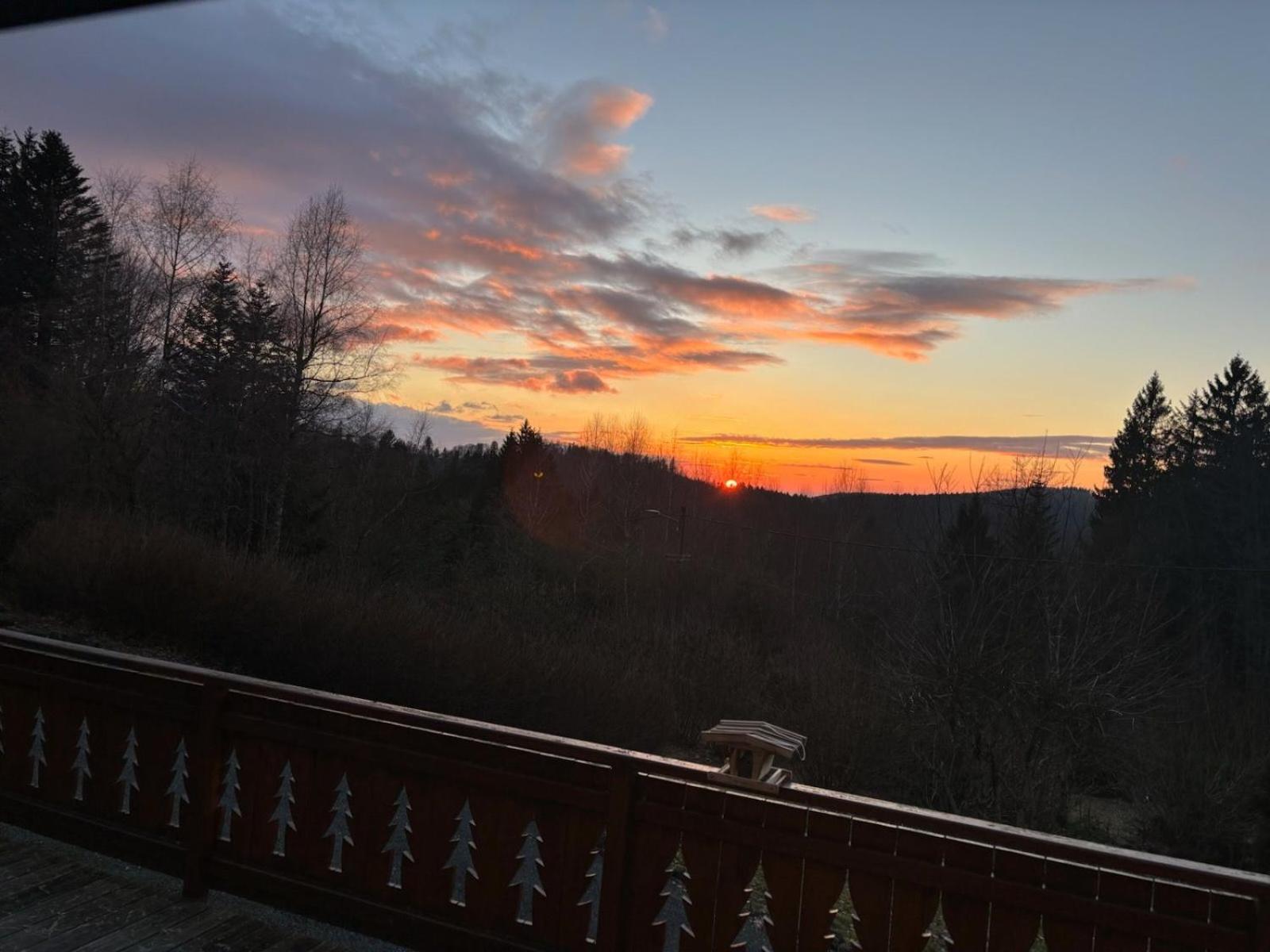 Chalet Avec Jacuzzi Prive, Vue Sur Les Vosges Belfahy エクステリア 写真