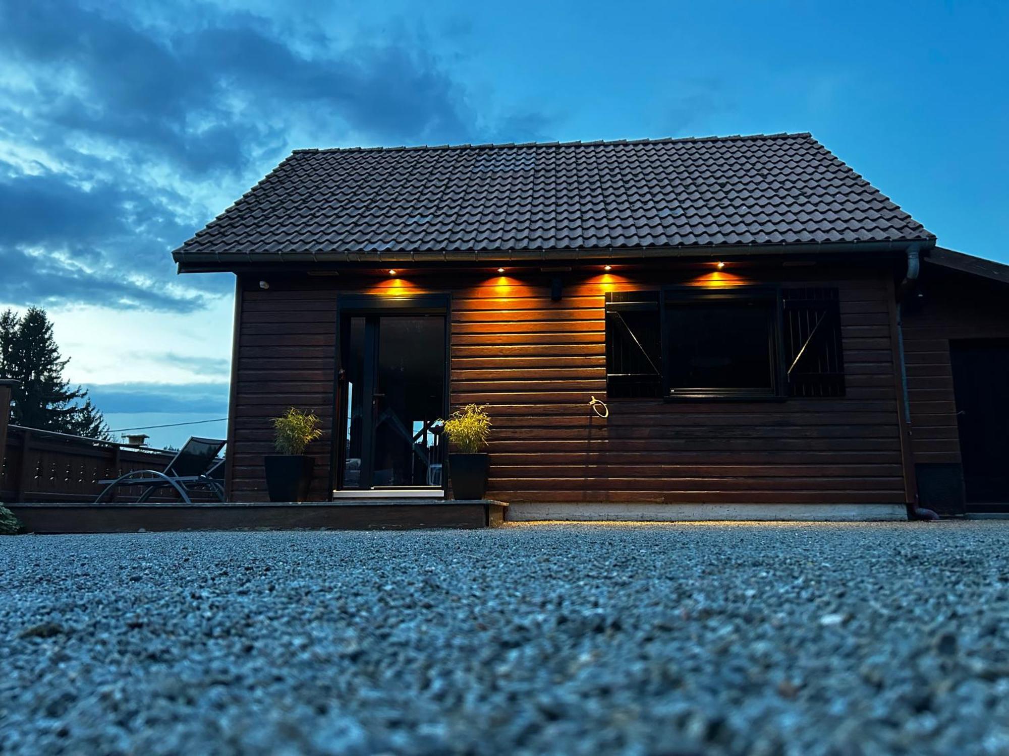 Chalet Avec Jacuzzi Prive, Vue Sur Les Vosges Belfahy エクステリア 写真