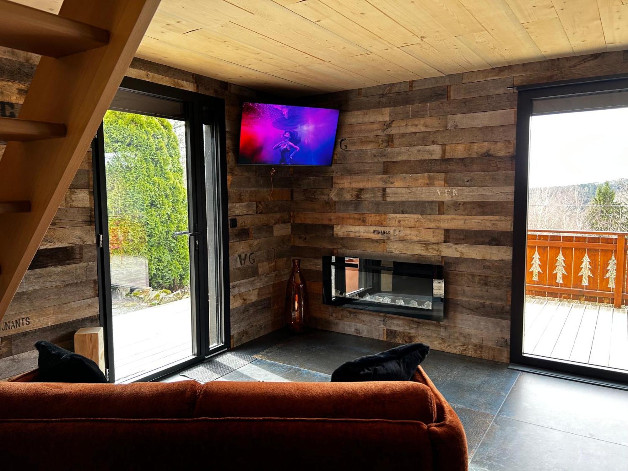 Chalet Avec Jacuzzi Prive, Vue Sur Les Vosges Belfahy エクステリア 写真
