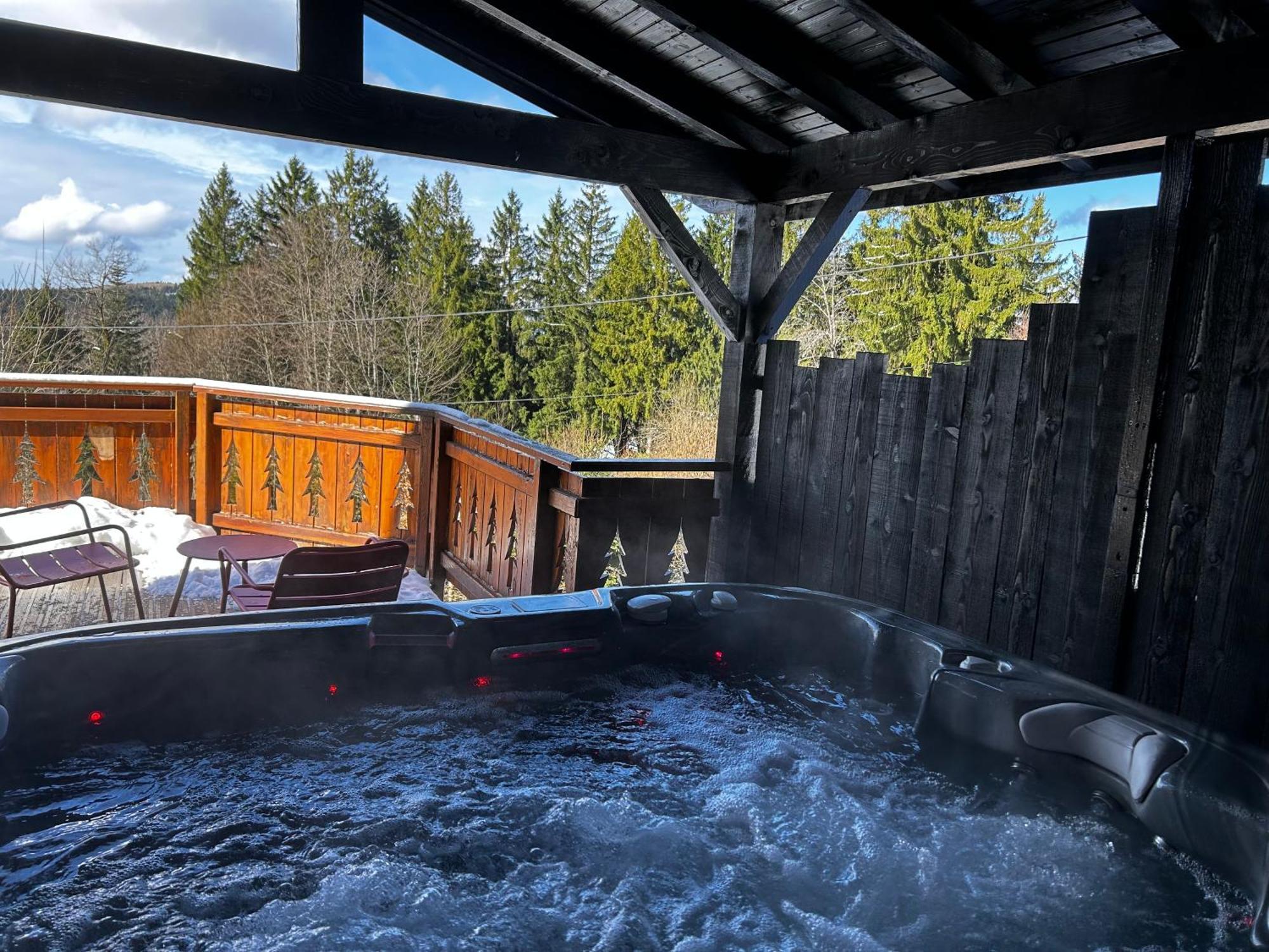 Chalet Avec Jacuzzi Prive, Vue Sur Les Vosges Belfahy エクステリア 写真